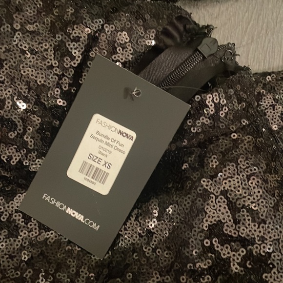 Fashion Nova Bundle of Fun Sequin Mini Dress - Picture 6 of 6